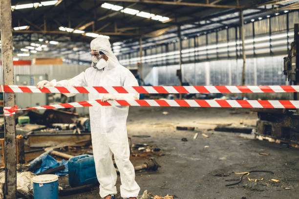 Professional Biohazard technician working in Harleyville, SC